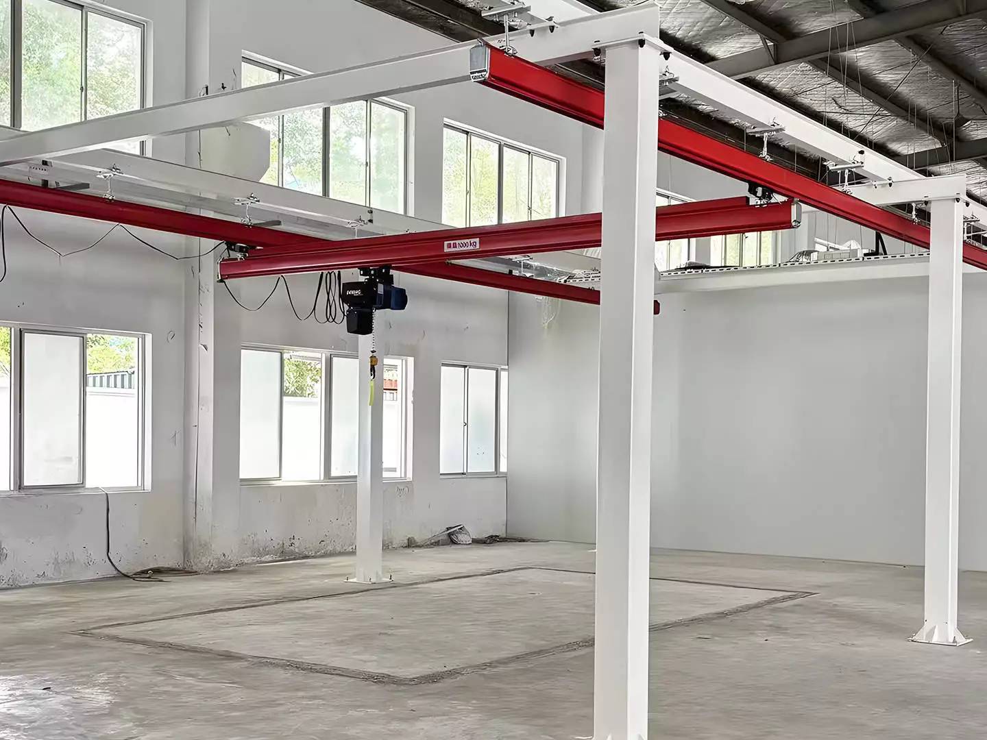 1000kg KBK single beam suspension crane 1000kg KBK single beam suspension crane